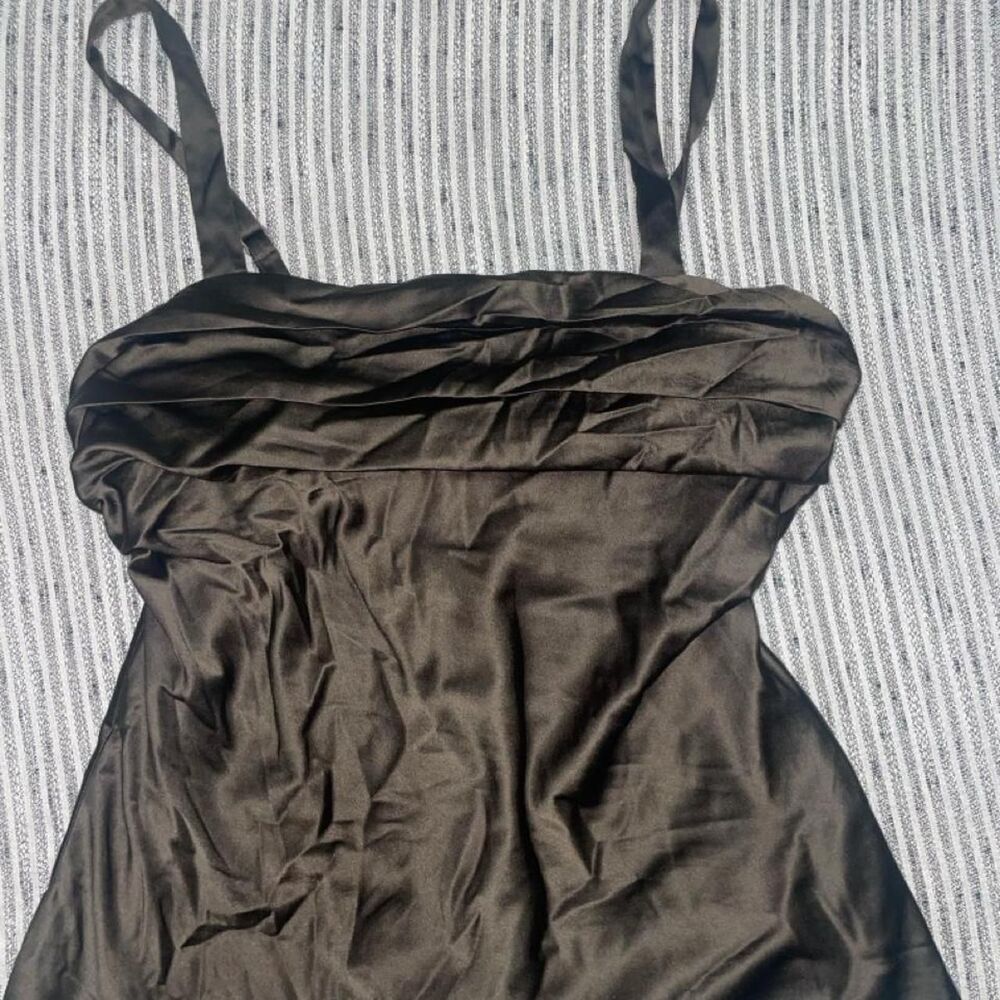 The-limited Women's Black and Brown Crop-top